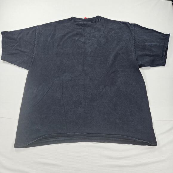 Vintage Mickey Inc Chest Pocket Black Short Sleeve T-Shirt‎ Men's Size XXL - Picture 8 of 8